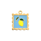 Lemon Stamp Charm